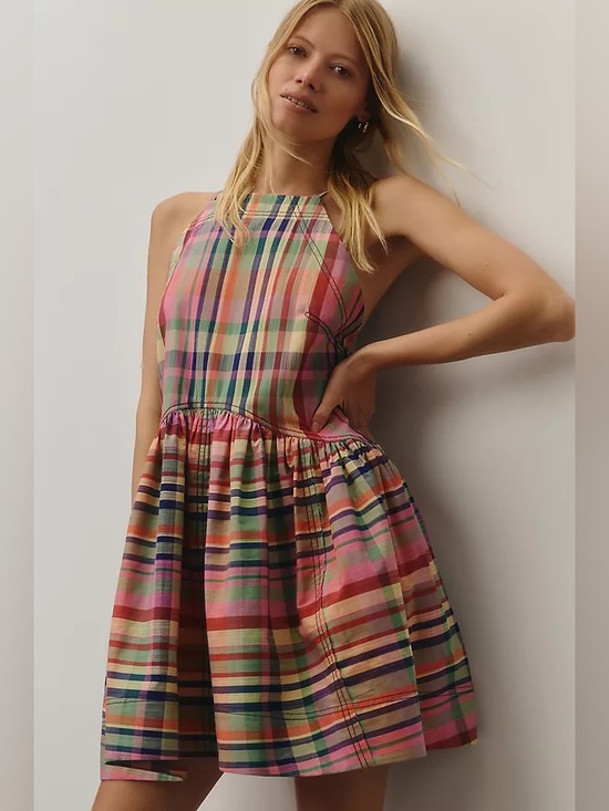 Pilcro Dresses & Skirts - Kyla Flounce Mini Dress by Pilcro